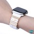 Microsonic Apple Watch 7 41mm Kordon Süsü Charm İnci Kalp Gümüş 5