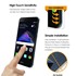 Microsonic Huawei P9 Lite 2017 3D Kavisli Temperli Cam Ekran koruyucu Kırılmaz Film Siyah 3