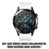 Microsonic Huawei Watch 4 Kordon Silicone RapidBands Beyaz 2