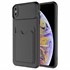 Microsonic Apple iPhone XS Kılıf Inside Card Slot Siyah 1