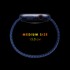 Microsonic Samsung Galaxy Watch 6 Classic 43mm Kordon Medium Size 155mm Braided Solo Loop Band Lacivert 3