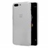 Microsonic OnePlus 5 Kılıf Transparent Soft Beyaz 1