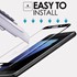 Microsonic Samsung Galaxy A3 2017 3D Kavisli Temperli Cam Ekran koruyucu Kırılmaz Film Siyah 4
