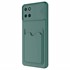 Microsonic Samsung Galaxy Note 10 Lite Kılıf Inside Card Slot Koyu Yeşil 2