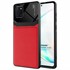 Microsonic Samsung Galaxy Note 10 Lite Kılıf Uniq Leather Kırmızı 1