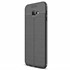 Microsonic Samsung Galaxy J4 Core Kılıf Deri Dokulu Silikon Siyah 2