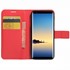 Microsonic Cüzdanlı Deri Samsung Galaxy Note 8 Kılıf Kırmızı 1