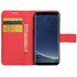 Microsonic Cüzdanlı Deri Samsung Galaxy S8 Plus Kılıf Kırmızı 1