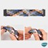 Microsonic Samsung Gear S3 Frontier Kordon Braided Loop Band Siyah Beyaz 3