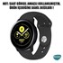 Microsonic Huawei Watch 3 Pro Silicone Sport Band Koyu Yeşil 2