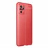 Microsonic Xiaomi Redmi Note 10 Kılıf Deri Dokulu Silikon Kırmızı 2