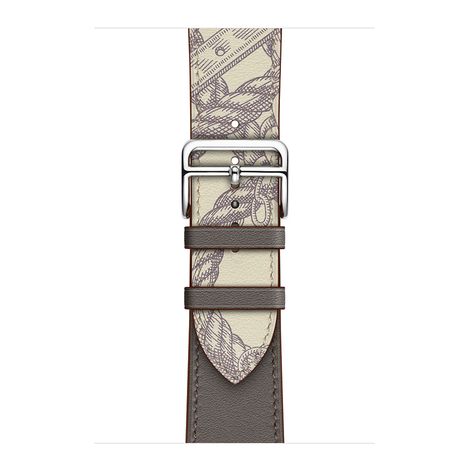 Microsonic Apple Watch SE 44mm Swift Leather Simple Tour Strap Kahverengi Microsonic Apple Watch SE 44mm Swift Leather Simple Tour Strap Kahverengi