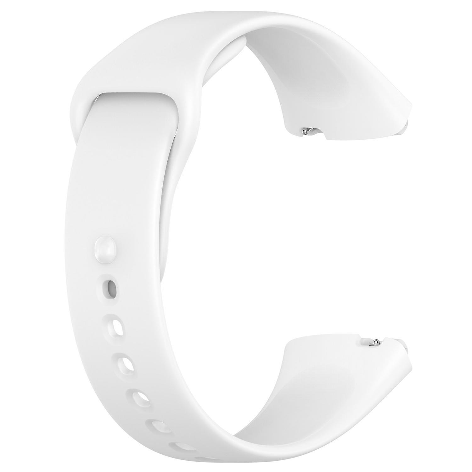 Microsonic Xiaomi Redmi Watch 3 Active Kordon Silicone Sport Band Beyaz