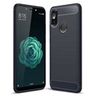 Microsonic Xiaomi Mi A2 Mi 6X Kılıf Room Silikon Lacivert