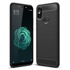 Microsonic Xiaomi Mi A2 Mi 6X Kılıf Room Silikon Siyah