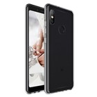 Microsonic Xiaomi Redmi S2 Kılıf Transparent Soft Beyaz