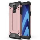 Microsonic Samsung Galaxy A6 Plus 2018 Kılıf Rugged Armor Rose Gold