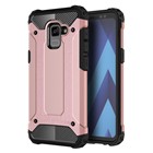 Microsonic Samsung Galaxy A8 2018 Kılıf Rugged Armor Rose Gold