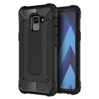 Microsonic Samsung Galaxy A8 2018 Kılıf Rugged Armor Siyah