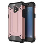 Microsonic Samsung Galaxy J4 Kılıf Rugged Armor Rose Gold