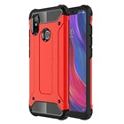 Microsonic Xiaomi Mi A2 Mi 6X Kılıf Rugged Armor Kırmızı