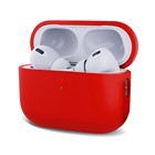 Microsonic AirPods Pro 2 Nesil Kılıf Mat Silikon Kırmızı