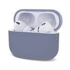 Microsonic AirPods Pro 2 Nesil Kılıf Mat Silikon Lavanta Grisi