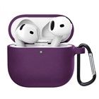 Microsonic Airpods 4 Nesil ANC Liquid Silicone Lansman Mor