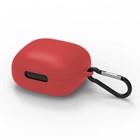 Microsonic Anker Soundcore P40i Kılıf Askılı Mat Silikon Kırmızı