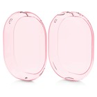 Microsonic Apple AirPods Max Kılıf Crystal Clear TPU Cover Pembe
