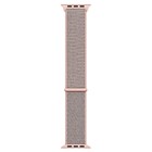Microsonic Apple Watch Series 4 40mm Hasırlı Kordon Woven Pink Sand