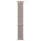 Microsonic Apple Watch Series 4 40mm Hasırlı Kordon Woven Pink Sand