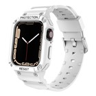 Microsonic Apple Watch 8 45mm Kordon Single Apex Resist Beyaz