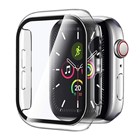 Microsonic Apple Watch Series 3 38mm Kılıf Clear Premium Slim WatchBand Şeffaf