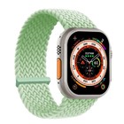 Microsonic Apple Watch SE 2022 40mm Kordon Large Size 160mm Knitted Fabric Single Loop Açık Yeşil
