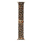 Microsonic Apple Watch Series 8 41mm Kordon Luxe Metal Leopard Gold
