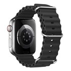Microsonic Apple Watch SE 2022 40mm Kordon Aqua Belt Siyah