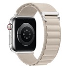 Microsonic Apple Watch SE 2022 44mm Kordon Alps Spin Bej