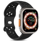 Microsonic Apple Watch SE 2022 44mm Kordon Rainbow Band Siyah