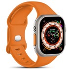 Microsonic Apple Watch SE 40mm Kordon ActiveFlex Wristband Turuncu