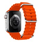 Microsonic Apple Watch SE 40mm Kordon Aqua Belt Turuncu