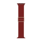 Microsonic Apple Watch SE 2022 44mm Kordon Knitted Fabric Loop Kırmızı