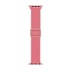 Microsonic Apple Watch Series 9 41mm Kordon Knitted Fabric Loop Pembe