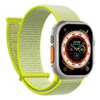 Microsonic Apple Watch Series 5 44mm Hasırlı Kordon Woven Sarı