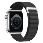 Microsonic Apple Watch Series 6 40mm Kordon Alps Spin Siyah