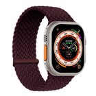 Microsonic Apple Watch Series 7 41mm Kordon Large Size 160mm Knitted Fabric Single Loop Koyu Bordo