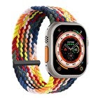 Microsonic Apple Watch Series 7 41mm Kordon Medium Size 147mm Knitted Fabric Single Loop Multi Color