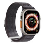 Microsonic Apple Watch Series 9 45mm Kordon Terra Strand Siyah