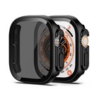 Microsonic Apple Watch Ultra 2 Kılıf Privacy Gizlilik Filtreli WatchBand Siyah
