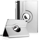 Microsonic Apple iPad 10 Nesil 10 9 A2696-A2757-A2777 360 Rotating Stand Deri Gümüş